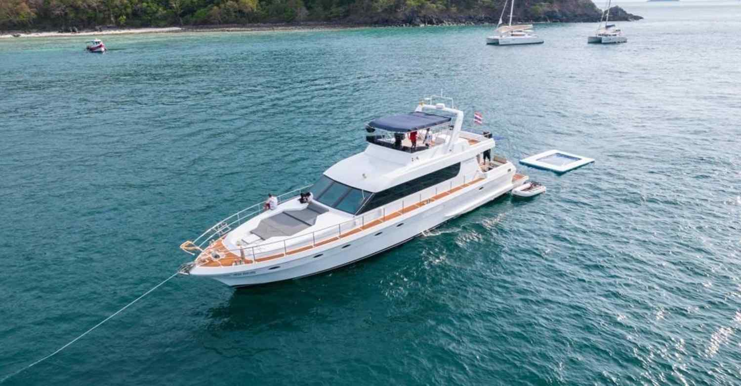 sunny yacht